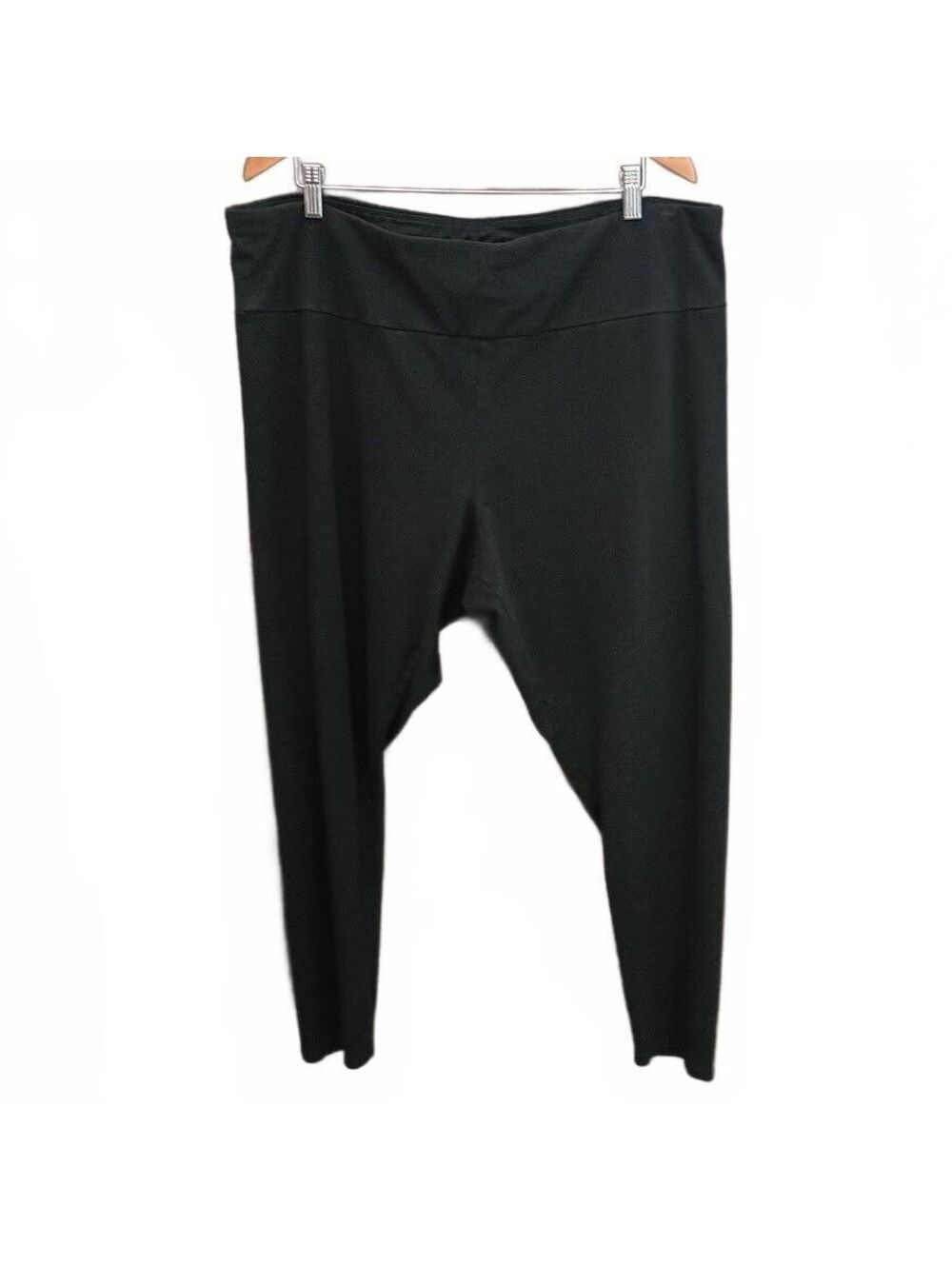AVA & VIV Women's Black Leggings Plus Size 3X